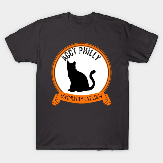 ACCT Philly Community Cat Crew T-Shirt by ACCTPHILLY